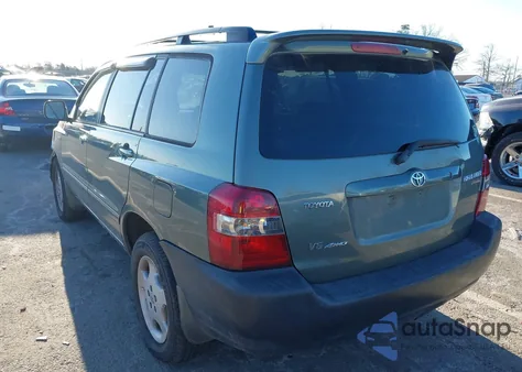 2006 Toyota Highlander Limited from USA, damaged, VIN JTEEP21AX60137312